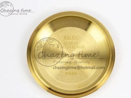 MiroTime 0324 Day Date 36 YG RAF Best Edition Brown Wave Dial on YG Bracelet A Effortless 1383